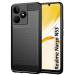 Fastship Silicone Hybrid Rubber Case Back Cover for Realme C53 - Black