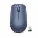 Lenovo Abyss Blue 530 Wireless Mouse : Ambidextrous, Ergonomic Mouse