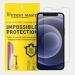 FIRST MART Crystal Clear Impossible Flexible Fiber Tempered Glass Screen Protector for iPhone 12 Mini