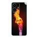 GADGETSWRAP Printed Vinyl Skin Sticker for Vivo iQoo Z6 Lite - lit matchstick