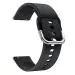 LIDDU Silicone Smart Watch Strap for Noise ColorFit Ultra, Pro 3, Endure and Fusion (Black)