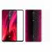 Kite Digital Redmi K20/K20 Pro Back Screen Protective Film Carbon Fiber Skin Transparent Screen Guard Sticker + 5D/6D/11D/21D (Black) Premium Tempered Glass Screen Protector