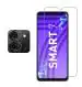 ISAAK Tempered Glass And Back Camera Lens Protector for Infinix Smart 7 (COMBO PACK)