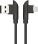 Ubon Black Fast Charging Micro USB Cable
