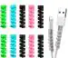 AdzMozi shivay CableSpiral Charger Cable Protector Data Cable Saver Charging Cord Protective Cable Cover - Pack of 10