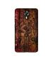 Casotec Dark Wooden Background Design Printed Silicon Soft TPU Back Case Cover for Micromax Canvas Xpress 2 E313