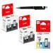 Canon PG 47 Twin & CL 57 s Ink Cartridge (Set of 3) With 3in1 Multi-Function Mobile Phone Stand