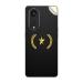 GADGETSWRAP Printed Vinyl Skin Sticker for Oppo Reno 8T (5G) - Gold Star