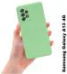 Newselect Samsung Galaxy A13, Samsung Galaxy A13 4G Green Rubber Back Cover