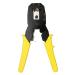 AdzMozi Metal 3 in 1 Modular CrimPing Tool for RJ45 RJ11 Network LAN Cable Crimper Pliers