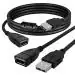 HarLiv USB 3.0 Male A To Female A Hi-Speed 480Mbps Extension Cable For Laptop/PC/Mac/3.3 feet)