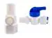 AQUAOCEAN Water Purifier Plastic Inlet Valve/Connector with Coupling for All Domestic RO Water Purifiers 3/8 Size All Kinds of Water Filters For Home And Kitchen(1 pic)
