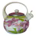 MISUSHITA Enamel Tea Kettle/Hot Water Kettle/Compatible with Induction Cooktops and Gas Stove