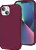 M Cart Wine Red Silicone Back Cover Case For Iphone 14