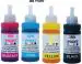 INK POINT Refill HP Printer Cartridges HP 802, 805, 678, 680, 803, 682, 46, 818, 685, 46, 21 Cyan, Yellow, Magenta and Black Ink Bottle 100 ml pack of 4