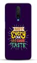 MobiEra Poco X2 Multicolor Not Everyone Has Good Taste Quote Plastic Designer Printed Hard Case Cover