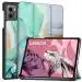 ProElite Cover for Lenovo Legion Tab 8.8 inch Case cover, Smart Trifold Flip Case cover for Lenovo Legion Tab 8.8 inch, Marble Green