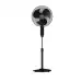 V-Guard Gatimaan Pro HSP N High Speed Pedestal Fan | 3 Adjustable Fan Speeds | Rust Resistant ABS Body | Powerful 2100 RPM Motor | Black | 40 cm (400mm)