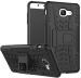 Empire Accessories Samsung J7 Max Black Plastic, Polycarbonate Shockproof Kickstand Back Case Cover