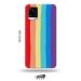 Tweakymod Printed Rainbow Colour Back Cover for VIVO V20