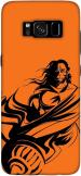 Siyapa Samsung Galaxy S8 Plus Orange Back Cover