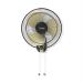 CROMPTON Highspeed Torpedo 400 mm 3 Blade Wall Fan (Black-Yellow, Pack of 1)