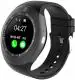 SYN SONS Black V9 Bluetooth Wireless Smartwatch (Free Size)