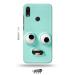 Tweakymod Printed Funny FAce Emoji Back Cover For Redmi 7