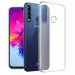Fastship Rubber Back Cover for Infinix X626B / Infinix_S4 - Transparent