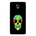 Mobiera Rainbow Colorful Dead Skull Design Printed Back Cover Case For Oneplus 3