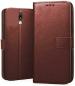 BINTAGE Flip Cover for MOTOROLA Moto M (Brown, Magnetic Case, Pack of: 1)