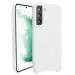 LIRAMARK Liquid Silicone Soft Back Cover Case for Samsung Galaxy S22 5G (6.1 inch) (White)