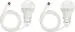 UGPro USB LED Bulb 5W - Bright White Light, Energy-Efficient Reading & Camping Lamp Pack of 2 USB-Bulb Led Light (White)
