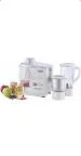 Usha 3345 450-Watt Juicer Mixer Grinder with 2 Jars (White)