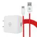 Nu Republic All-in-one 25W 5A Charger With Type-C Cable Supports All Fast Charging Technologies (White, Red, Cable Included)