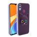 Sonty Realme 3 Pro Purple Faux Leather Shock Proof Mobile Back Cover