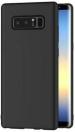 XOVO Back Cover for Samsung Galaxy Note 8 (Black, Dual Protection, Silicon, Pack of 1)