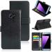 Slugabed Premium Leather Back Cover for Samsung Galaxy S7 Edge Wallet Case Flip Cover | Pockets & Built in Stand | Designer Finish | Magnet Closure | (Black)