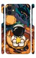 YAPZONE | Colorful Space Guy Cartoon | Designer Printed Hard Back Cover for Apple iPhone 11 Premium & Attractive Case for Your Smartphone