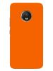 MobiEra Moto G5 Plus Plain Orange Design Plastic Hard Case Cover