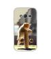 Casotec Cat Climbing Design Printed Silicon Soft TPU Back Case Cover for Samsung Galaxy Ace 4 LTE G313