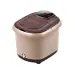 WINCART Foot Bath Spa Massager Foot Tub With Massage Roller For Relax and Pain Relief (BROWN)