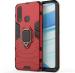 Lenient Vivo Y11 Red Plastic and Rubber Shock Proof Back Cover