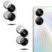 TOPPINGS Ultra Clear Anti-Explosion 9H Hardness Camera Lens Protector Compatible with Realme 10 Pro Plus Pack of 2