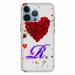 Voleano back cover for I Phone 13 Pro, R letter, R alphabet, R word, R name, cases cover