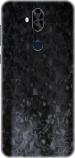 SRG INFOTECH Asus Zenfone 5 Lite ZC600KL Mobile Skin (Black 3D Wall)