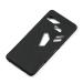 Lustree Asus Rog Phone 3 Black Rubber Shockproof and Dustproof Mobile Back Cover