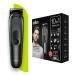Braun MGK7331 Beard Trimmer for Men, Black and Grey