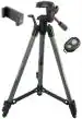 Eloies Tripod for Mobile and Camera 54 inch (4.5 feet), Aluminium Camera and Mobile Stand, Tripod for Mobile, Tripod for DSLR, Tripod Stand with Mobile Holder Foton Series by Eloies (Dark Grey)
