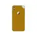 GADGETSWRAP Premium Material Skin Vinyl Decal Sticker Compatible With Apple iPhone X/Xs - Gold Glitter